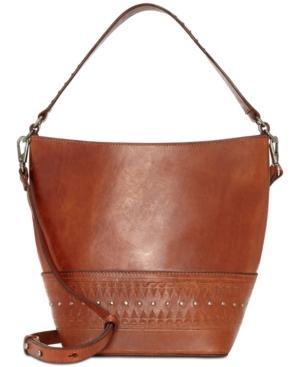 Lucky Brand Addie Medium Bucket Crossbody