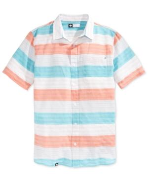 Lrg Men's Trinidad Stripe Short-sleeve Shirt