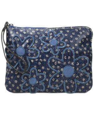 Patricia Nash Daisies Cassini Wristlet