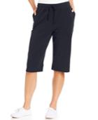 Karen Scott Petite Pull-on Knit Skimmer Shorts
