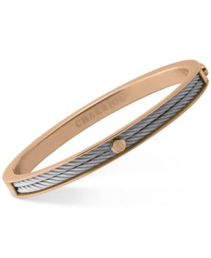 Charriol Women's Forever Two-tone Pvd Stainless Steel Cable Bangle Bracelet