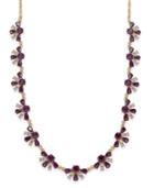 Charter Club Clear & Colored Crystal Collar Necklace, Created For Macy's