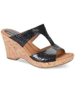 Eurosoft By Sofft Farrah Platform Wedge Sandals Women's Shoes