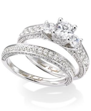 Diamond Three-stone Bridal Set In 14k White Gold (2-1/2 Ct. T.w.)