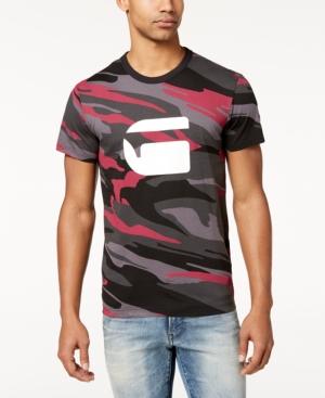 G-star Raw Men's Zeabel Camouflage Logo-print T-shirt
