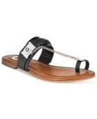 G By Guess Limitt Chained Flat Sandals Women's Shoes