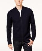 Tommy Hilfiger Men's Boston Reversible Full Zip Sweater