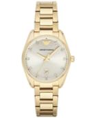 Emporio Armani Women's Gold-tone Stainless Steel Bracelet Watch 36mm Ar6064