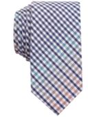 Bar Iii Men's Rugby Gingham Skinny Tie, Only At Macy's