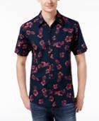 Univibe Men's Hers Floral-print Cotton Shirt