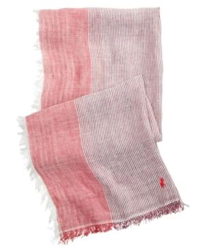 Polo Ralph Lauren Men's Wide Striped Scarf