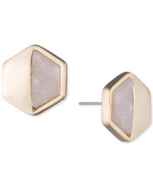 Ivanka Trump Geometric Stone Stud Earrings