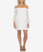 1.state Off-the-shoulder Eyelet-detail Dress