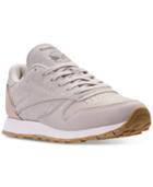 Reebok Women's Classic Leather Golden Neutrals Casual Sneakers From Finish Line