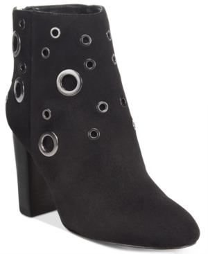 Chelsea & Zoe Baker Embellished Block-heel Booties Women's Shoes