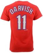 Majestic Men's Short-sleeve Yu Darvish Texas Rangers Player T-shirt