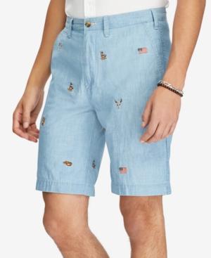 Polo Ralph Lauren Men's Relaxed-fit Chambray 10' Shorts