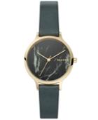 Skagen Women's Anita Green Leather Strap Watch 34mm
