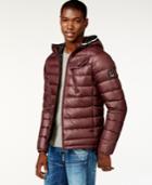 Gstar Men's Quilted Hooded Puffer Jacket, A Macy's Exclusive Style
