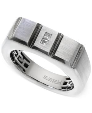 Effy Men's Diamond Accent Ring In 14k White Gold