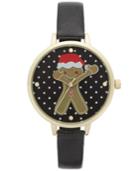 Charter Club Women's Black Strap Watch 40mm, Only At Macy's