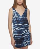 Jessica Simpson Draped-back Surplice Romper