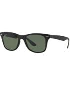 Ray-ban Polarized Sunglasses, Rb4195 Wayfarer Liteforce