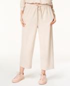 Minkpink Cropped Faux-suede Soft Pants