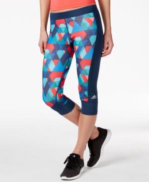 Adidas Techfit Printed Capri Leggings
