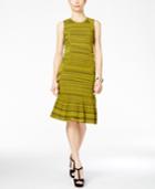 Rachel Rachel Roy Textured Knit Dropwaist Midi Dress