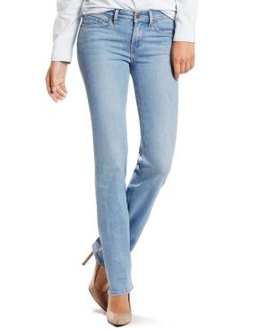 Levi's 714 Springtide Indigo Wash Straight-leg Jeans