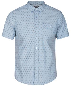 Hurley Men's Brooks Mini-chevron Shirt