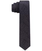 Calvin Klein Men's Micro Modern Houndstooth Skinny Tie