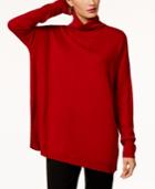 Eileen Fisher Merino Wool Turtleneck Tunic Sweater, Regular & Petite