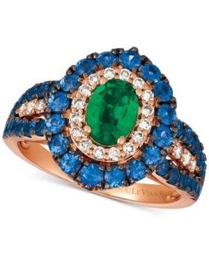 Le Vian Multi-gemstone (2 Ct. T.w.) & Diamond (1/4 Ct. T.w.) In 14k Rose Gold