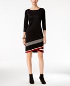 Inc International Concepts Asymmetrical Knit Dress, Only At Macy's