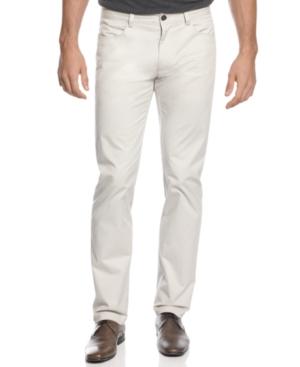 Calvin Klein Pants, Core Sateen Slim Fit Pants