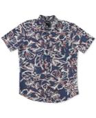 O'neill Men's Lanai Reverse Floral-print Pocket Shirt