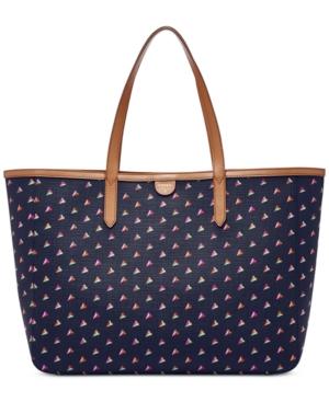 Fossil Sydney East West Hearts Tote