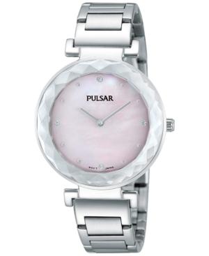 Pulsar Women's Stainless Steel Bracelet Watch 32mm Pm2079