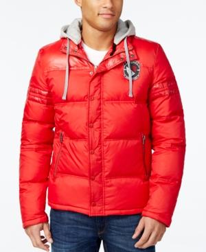 Buffalo David Bitton Men's Compact Puffer Jacket, A Macy's Exclusive Style