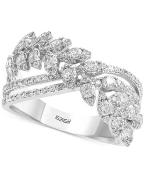 Effy Diamond Crisscross Ring (1 Ct. T.w.) In 14k White Gold