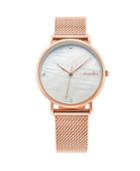 Rumbatime Lafayette Rose Gold Mesh Women's Watch