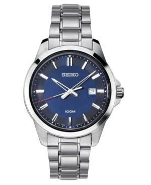 Limited Edition Seiko Men's Special Value Stainless Steel Bracelet Watch 42mm