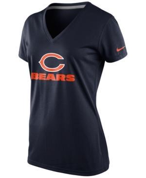Nike Women's Short-sleeve Chicago Bears V-neck T-shirt