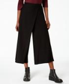 Eileen Fisher Asymmetrical Cropped Wide-leg Pants, Regular & Petite