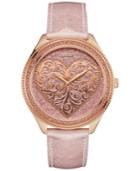 Guess Women's Rose Leather Strap Watch 44mm U0697l3
