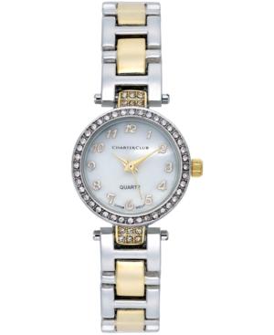 Charter Club Women's Two-tone Stainless Steel Bracelet Watch 22mm, Only At Macy's