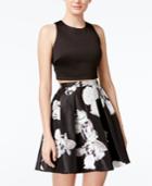 Sequin Hearts Juniors' 2-pc. Crop Top And Floral-print Skirt, A Macy's Exclusive Style