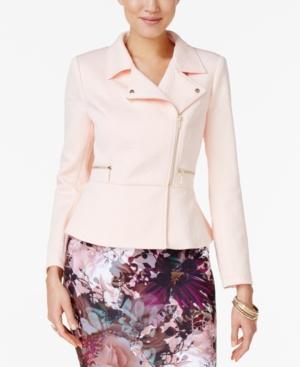 Thalia Sodi Jacquard Moto Jacket, Only At Macy's